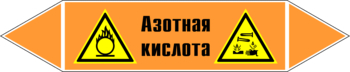 Маркировка трубопровода "азотная кислота" (k21, пленка, 358х74 мм)" - Маркировка трубопроводов - Маркировки трубопроводов "КИСЛОТА" - Магазин охраны труда ИЗО Стиль